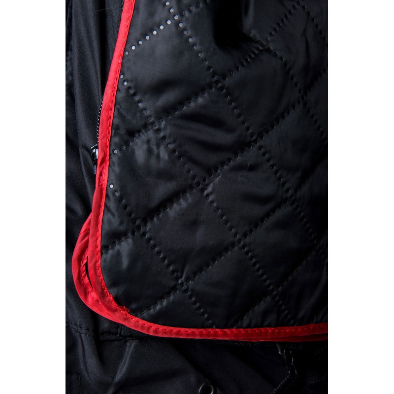 Dames motorjack Ozone Delta IV zwart