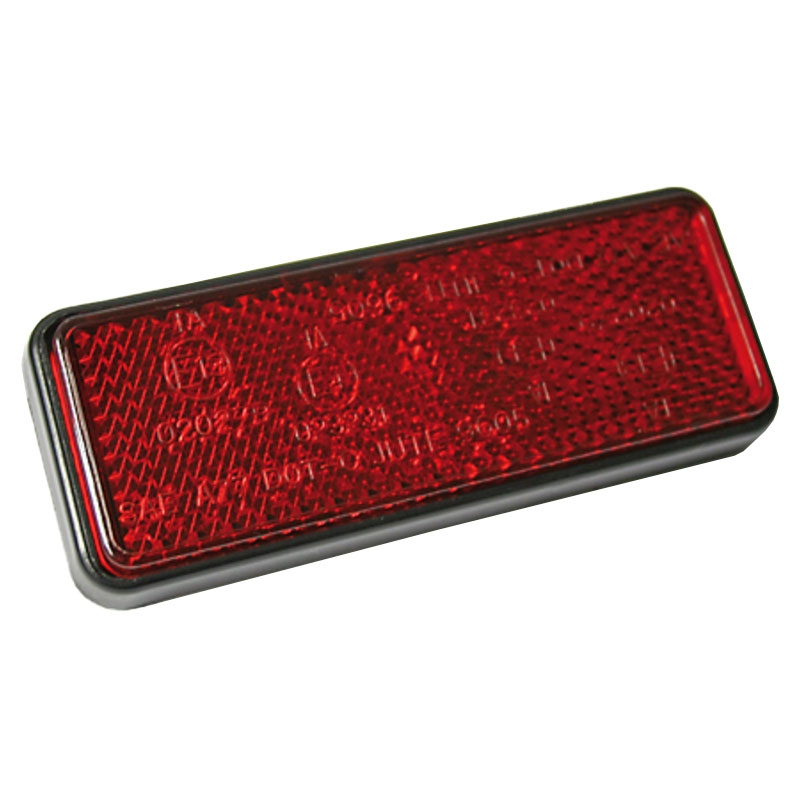 Highsider Smart reflector met schroefdraad 85x30 mm rood