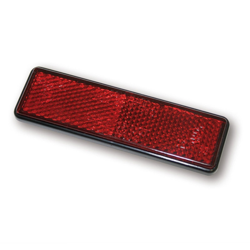 Highsider Smart reflector met zelfklevende folie 90,5x24,5 mm rood