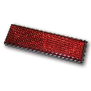 Highsider Smart reflector met twee draden 90,5x24,5 mm rood