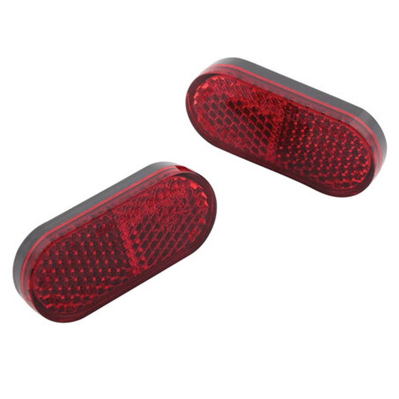 Universele reflector Highsider Smart met zelfklevende folie 50x22 mm rood
