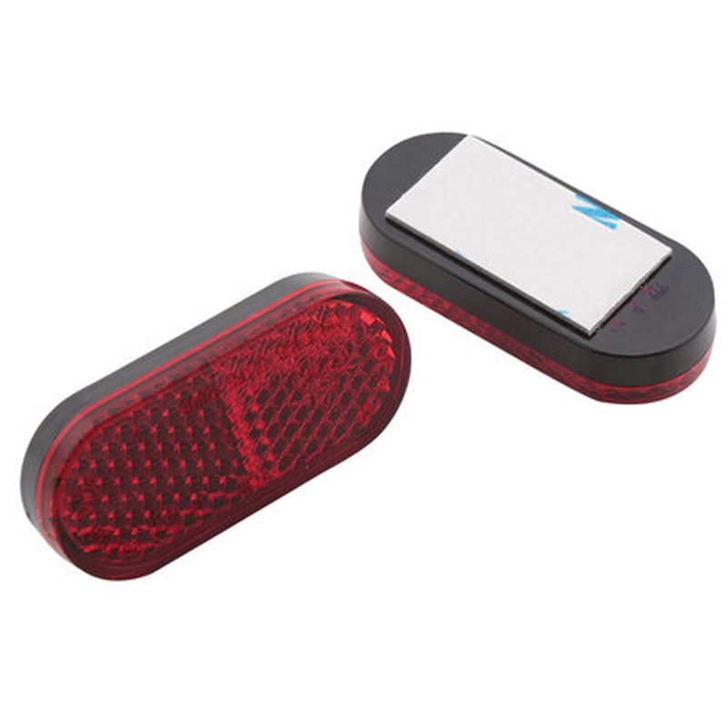 Universele reflector Highsider Smart met zelfklevende folie 50x22 mm rood