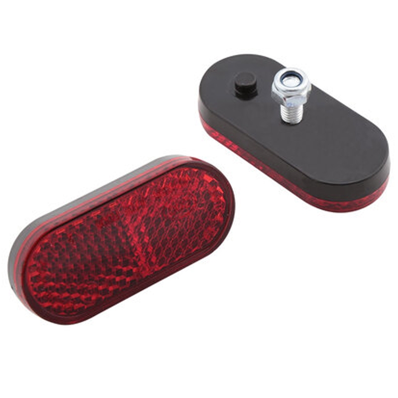 Universele Highsider Smart reflector met schroefdraad 50x22 mm rood