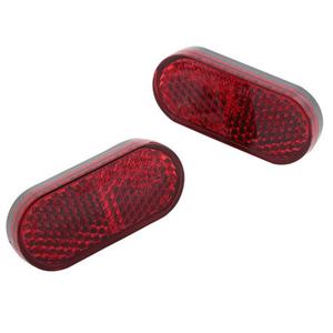 Universele Highsider Smart reflector met schroefdraad 50x22 mm rood