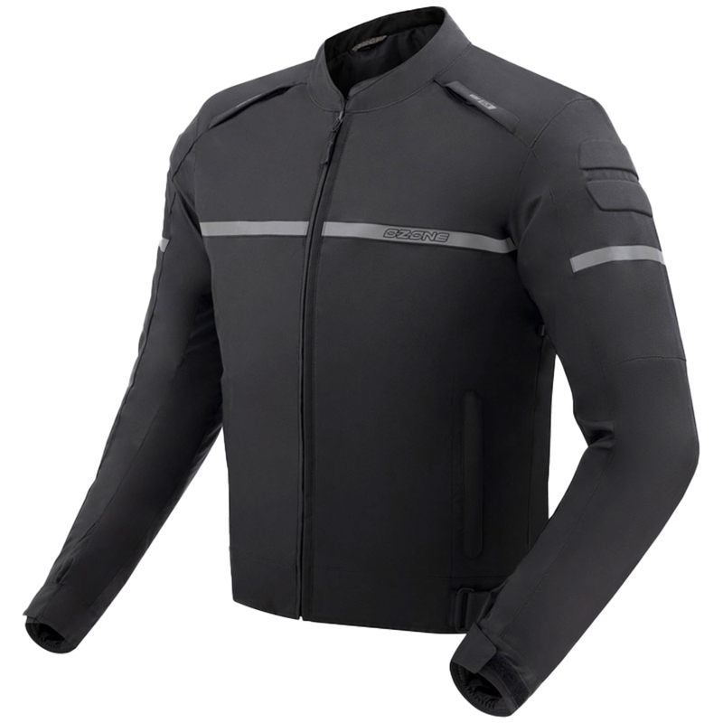 Ozone Rider motorjas zwart