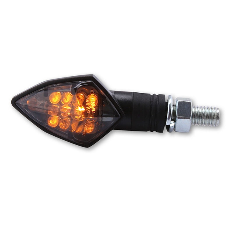Motorfietsknipperlichten Highsider Smart Rock LED zwart