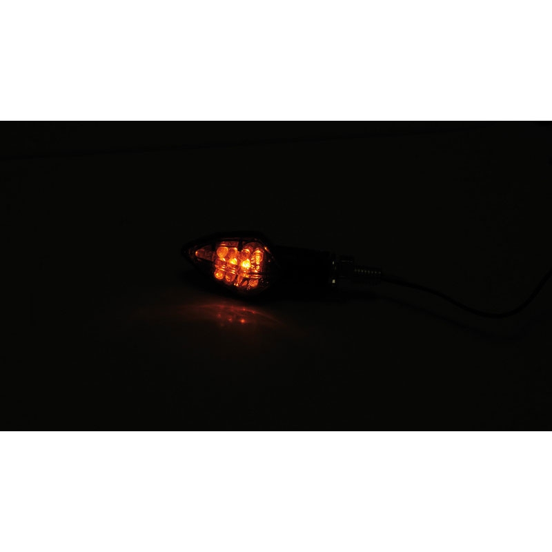 Motorfietsknipperlichten Highsider Smart Rock LED zwart