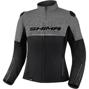 Dames motorjas Shima Drift zwart-grijs