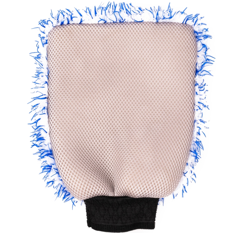 Washandschoenen OXFORD blauw-wit
