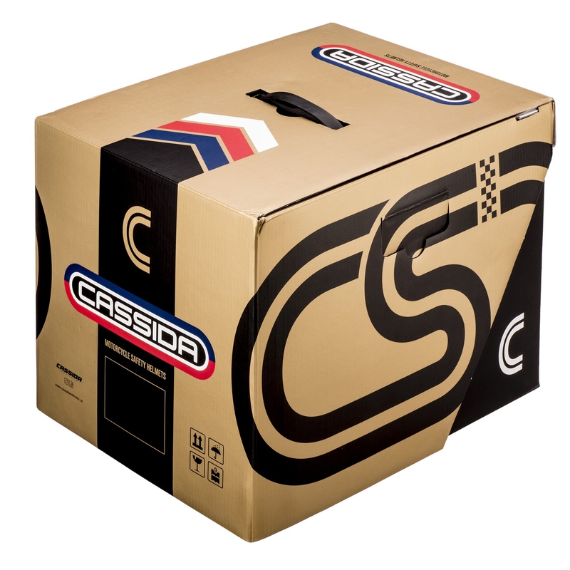Cassida Fibre Super Hooligan integraal motorhelm zwart-groen aanbieding - II. kwaliteit