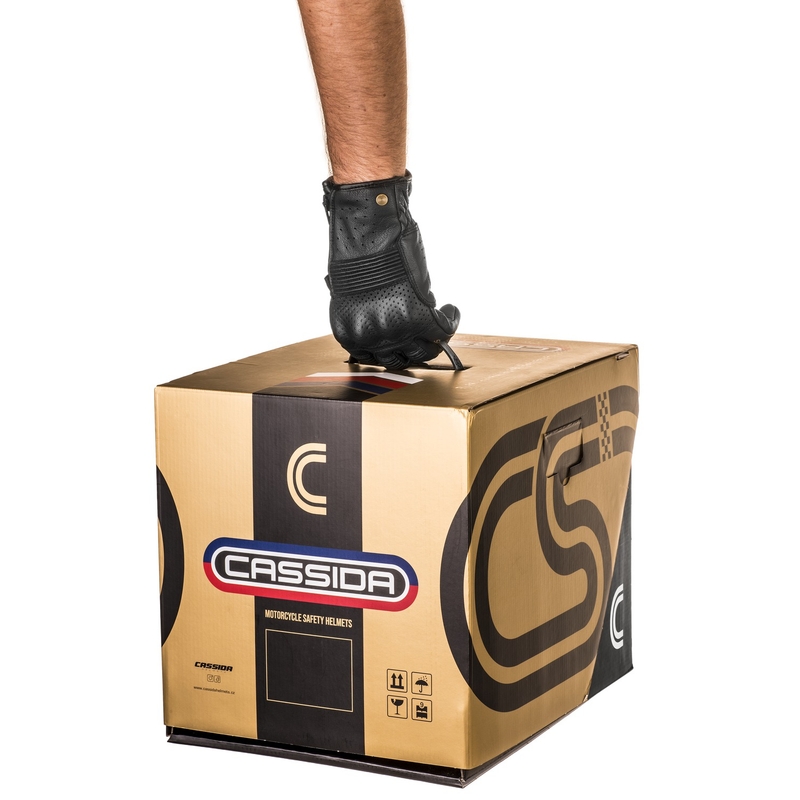 Cassida Fibre Super Hooligan integraal motorhelm zwart-groen aanbieding - II. kwaliteit