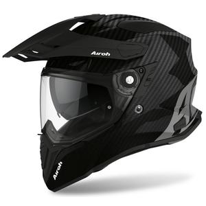 Airoh Commander Carbon helm zwart aanbieding - II. kwaliteit