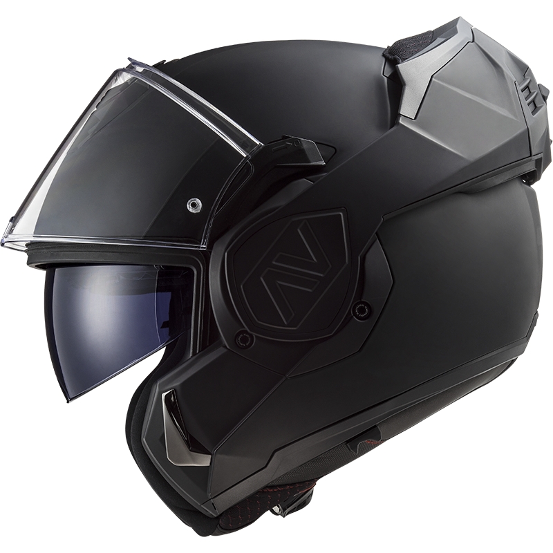 Opklapbare motorhelm LS2 FF906 Advant Noir-06 zwart - II. kwaliteit