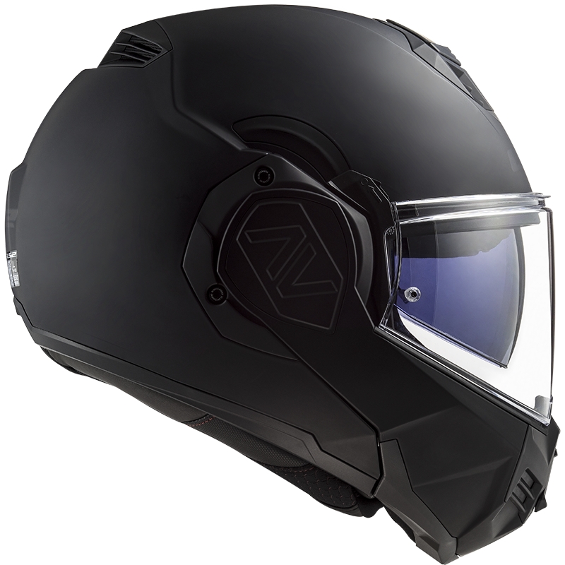 Opklapbare motorhelm LS2 FF906 Advant Noir-06 zwart - II. kwaliteit