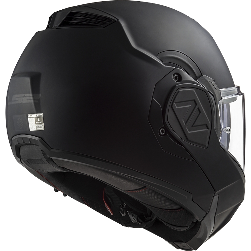 Opklapbare motorhelm LS2 FF906 Advant Noir-06 zwart - II. kwaliteit