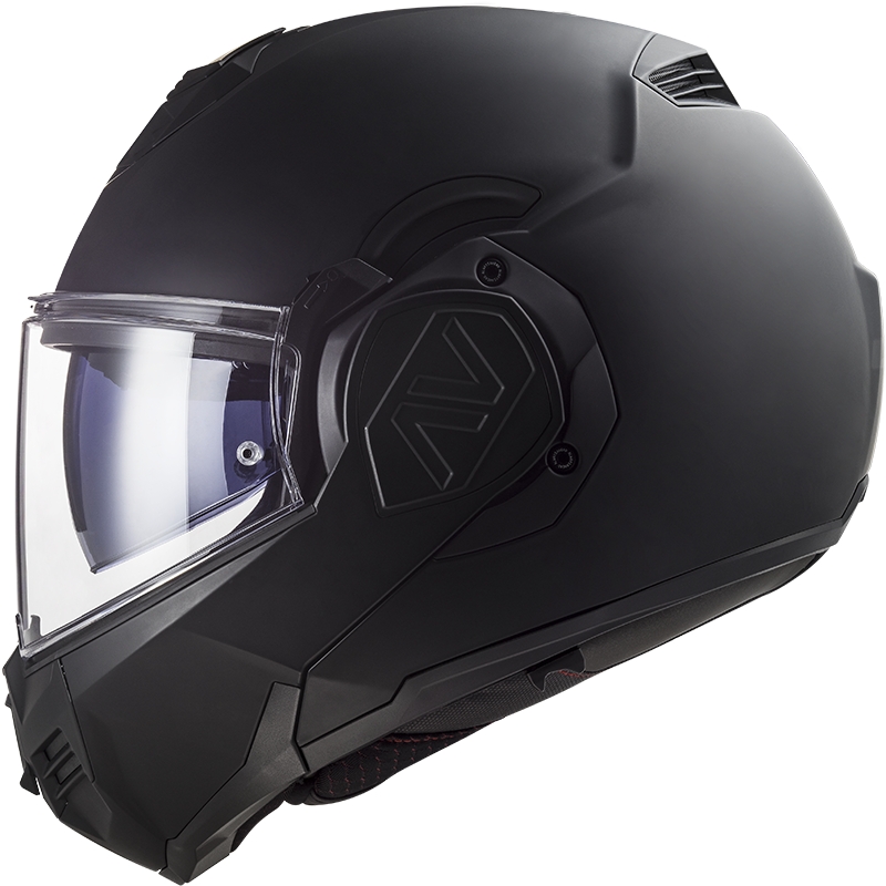 Opklapbare motorhelm LS2 FF906 Advant Noir-06 zwart - II. kwaliteit