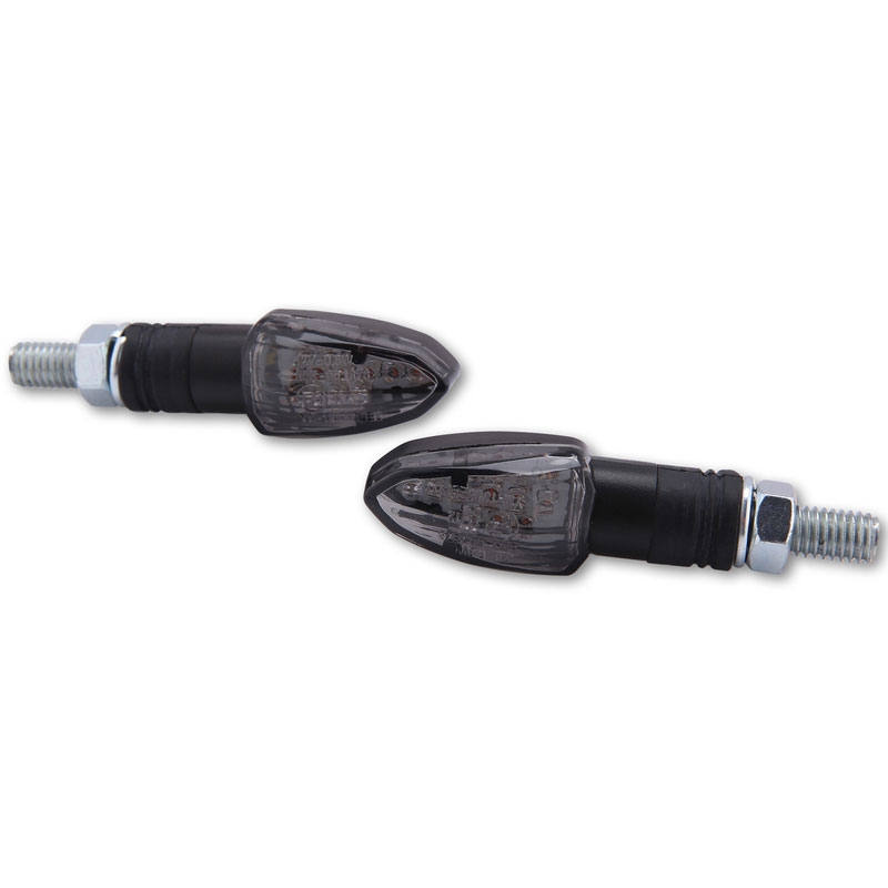 Motorfiets richtingaanwijzers Highsider Smart Lizzard LED zwart