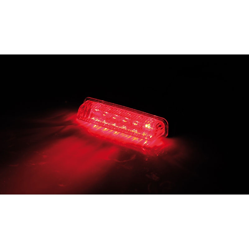 Highsider Smart Mini LED motorachterlicht zwart-helder