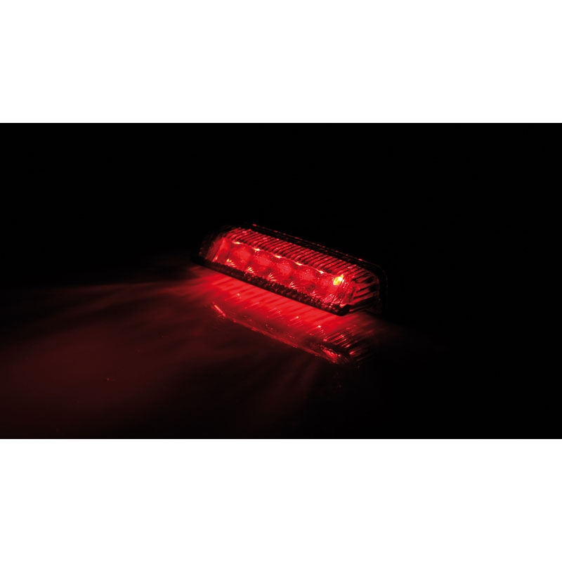 Highsider Smart Mini LED motorachterlicht, zwart-smoke