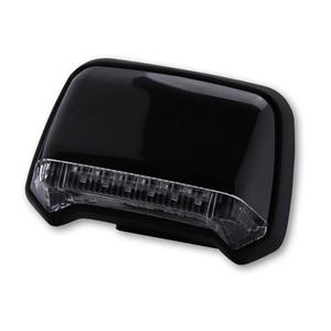 Highsider Smart LED motorachterlicht voor spatbordmontage, zwart