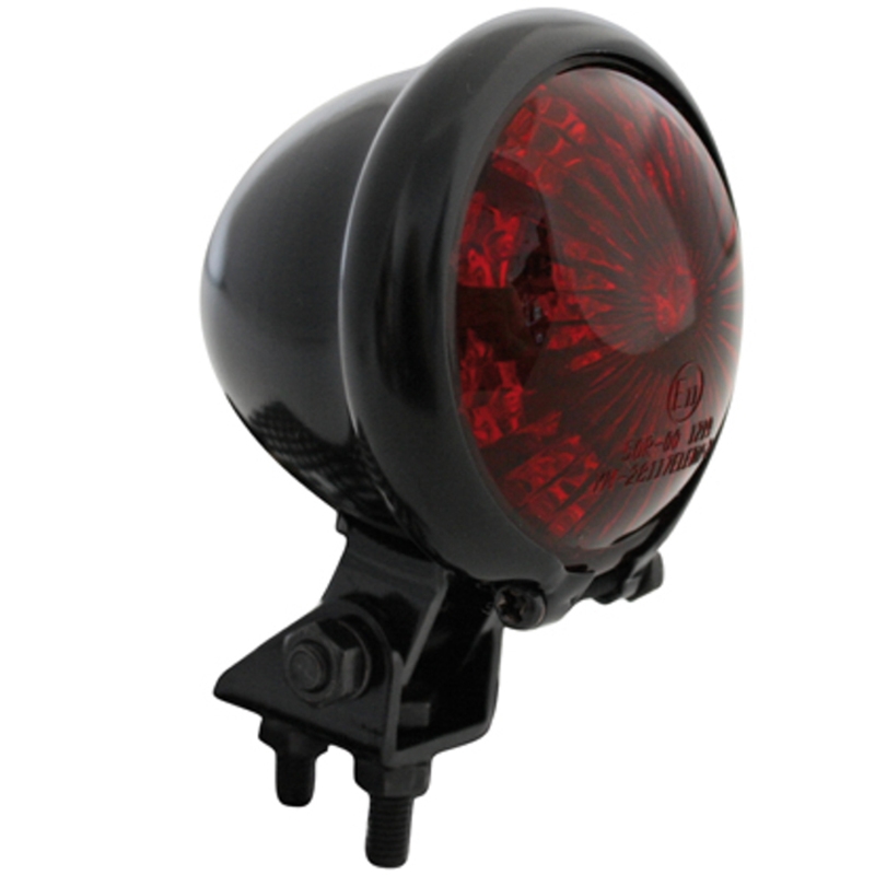 Highsider Smart Bates Style LED Motorfiets Achterlicht Zwart