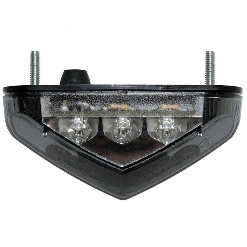 Highsider Smart LED motor achterlicht zwart-helder