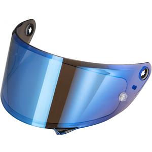 HJ-36 vizier voor HJC i100 motorhelmen, spiegelblauw