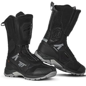 Motorlaarzen SEVENTY DEGREES SD-BA6 Stelvio High zwart-grijs
