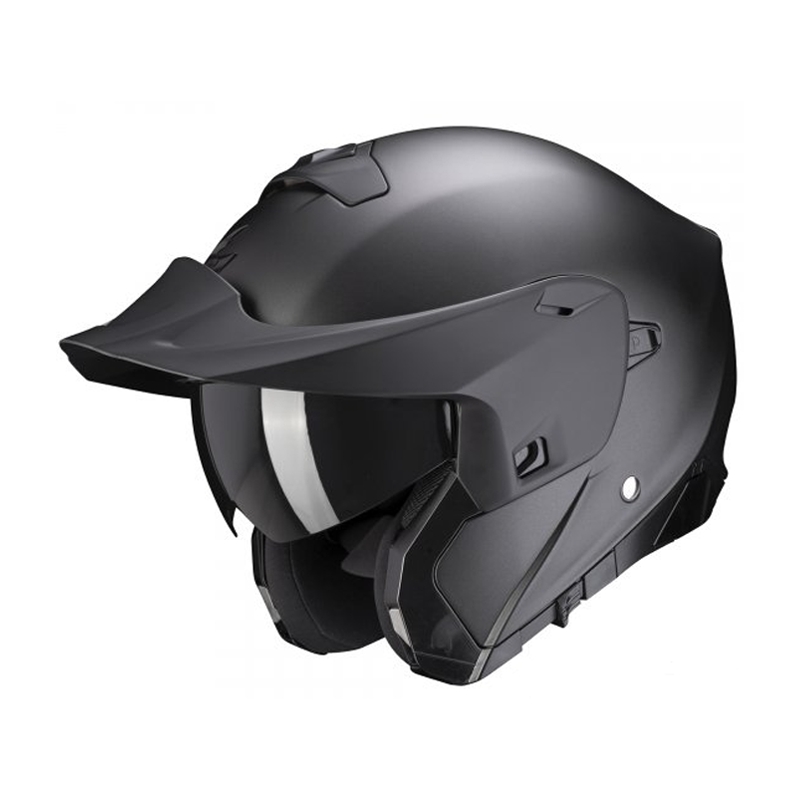 Scorpion EXO-930 EVO Solid klapmotorhelm zwart mat