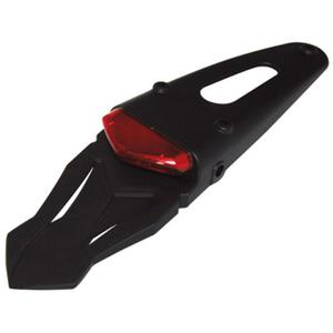 Highsider Smart LED motorachterlicht met kunststof frame, zwart-rood