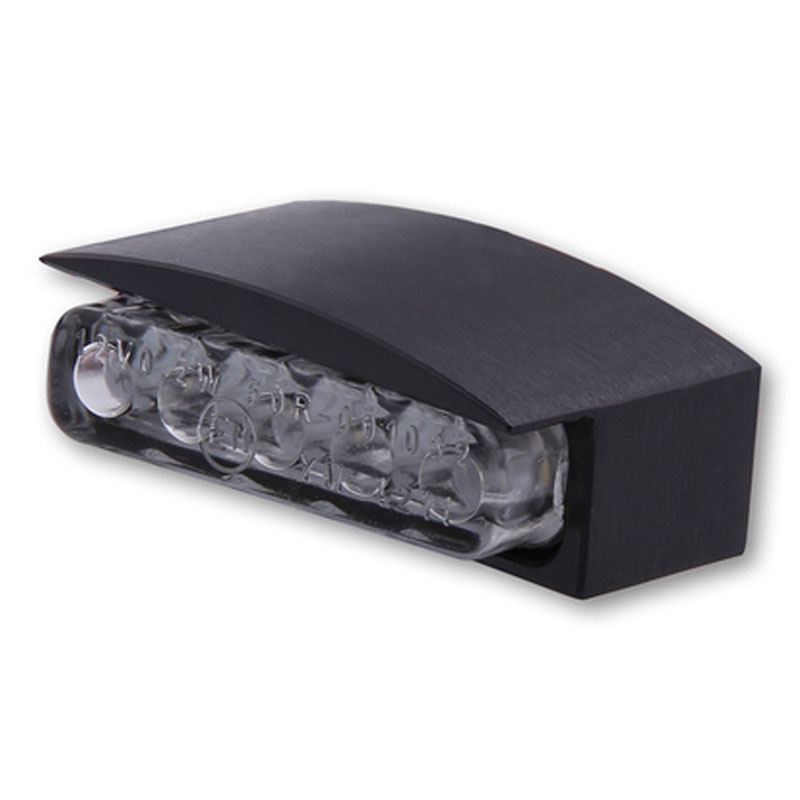 Kentekenverlichting Highsider Smart Mini LED Alu zwart