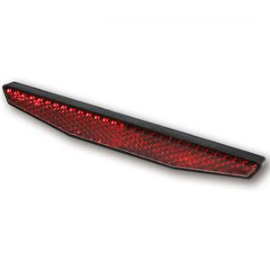 Highsider Smart reflector met zelfklevende folie 125 x 18 mm rood