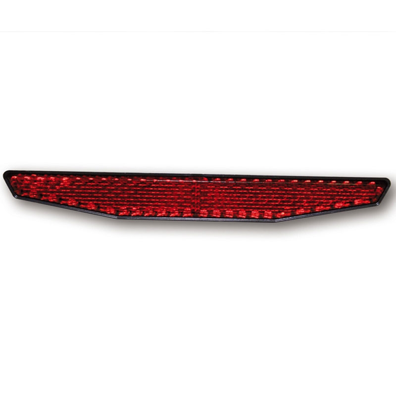 Highsider Smart reflector met zelfklevende folie 125 x 18 mm rood