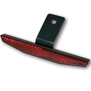 Highsider Smart reflector met houder 125 x 18 mm rood