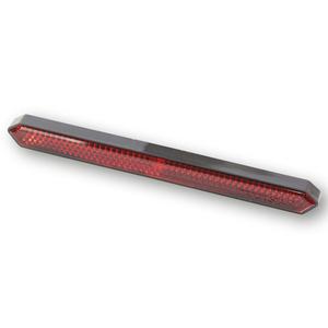 Highsider Smart reflector met zelfklevende folie 132 x 13 mm rood