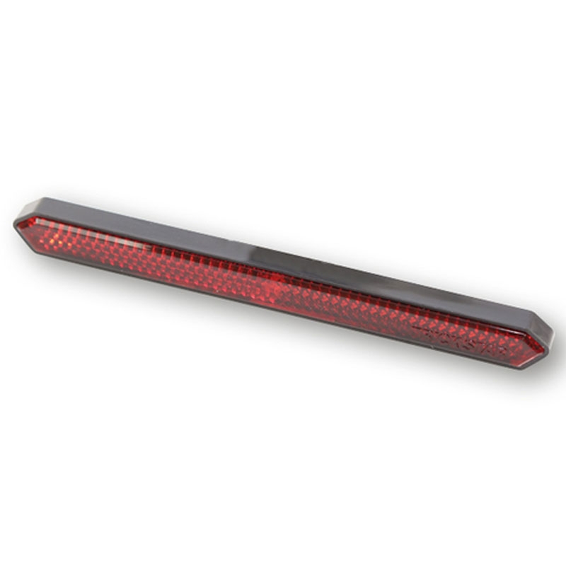 Highsider Smart reflector met zelfklevende folie 132 x 13 mm rood