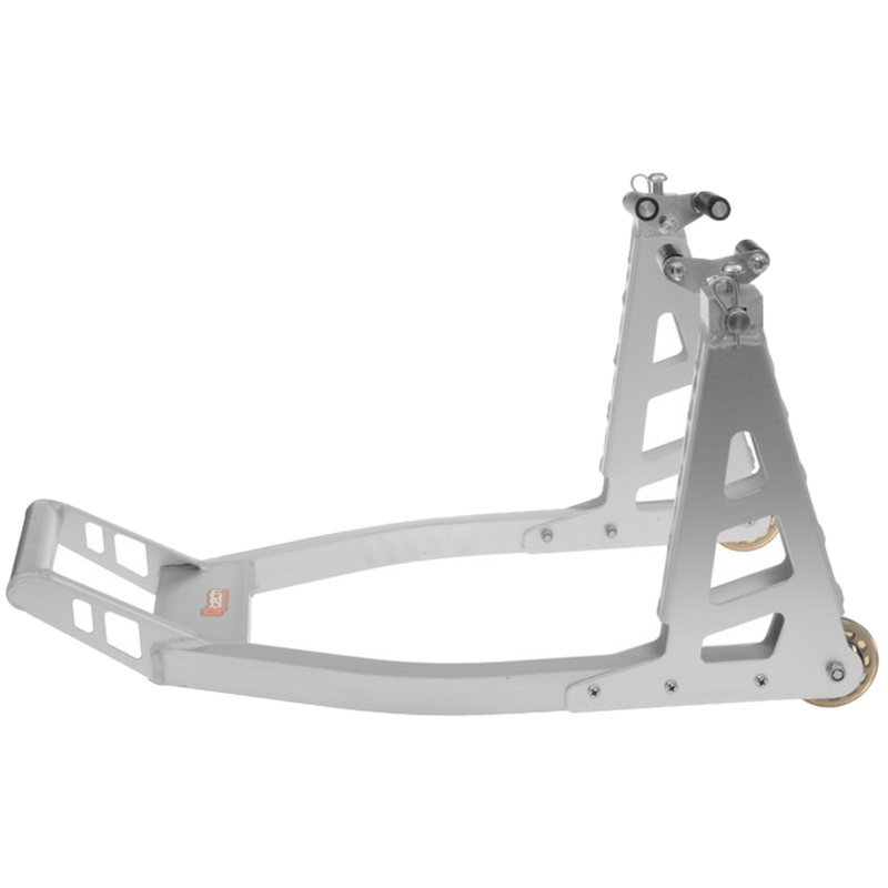 Motorstandaard Q-TECH voor aluminium zilver