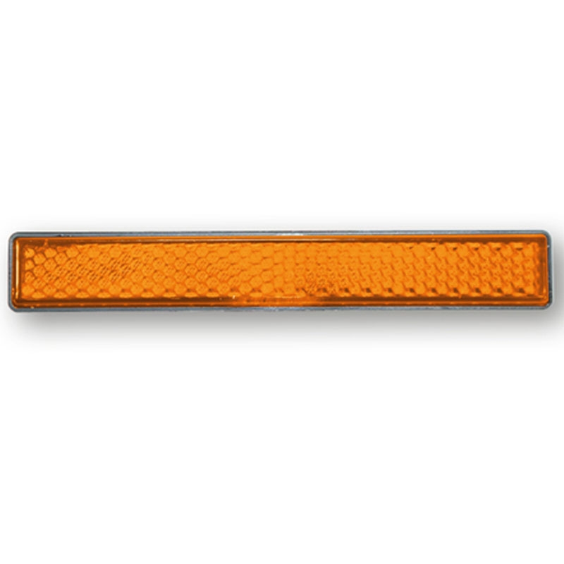 Highsider Smart reflector met zelfklevende folie 100 x 13 mm geel