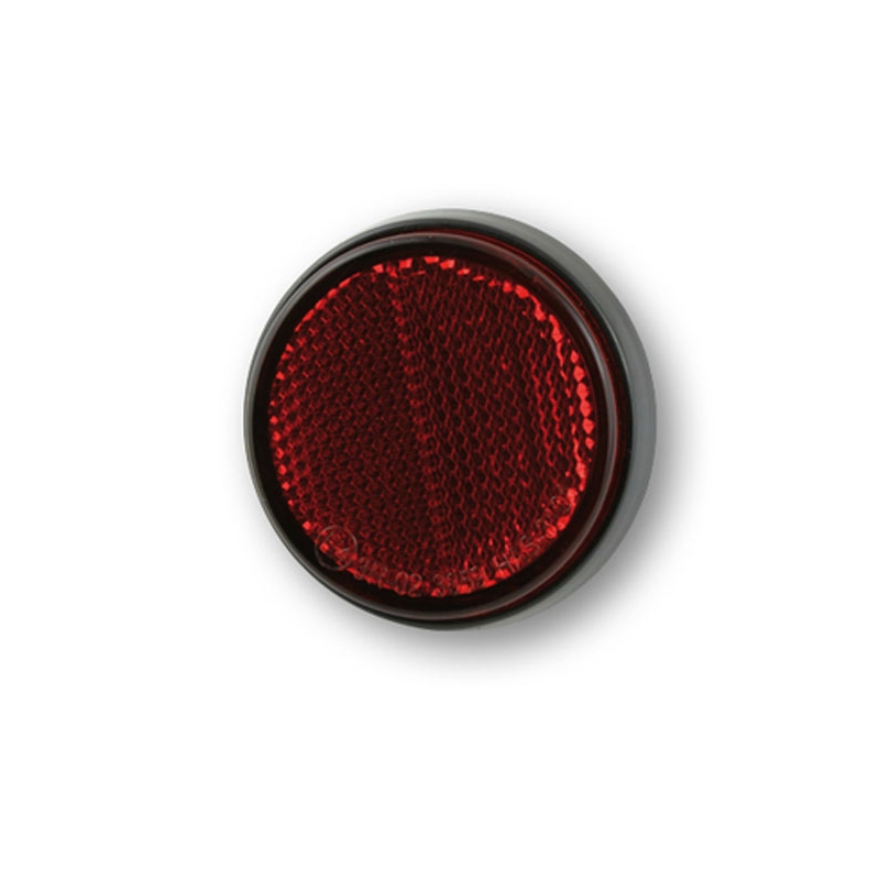 Highsider Smart ronde reflector met schroefdraad, rood
