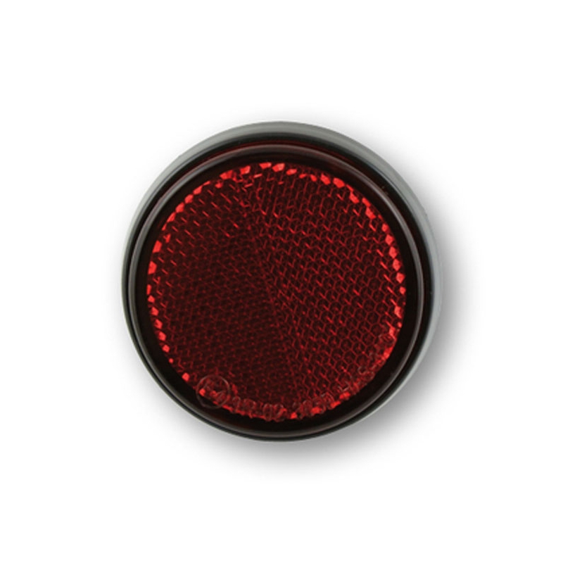 Highsider Smart ronde reflector met schroefdraad, rood