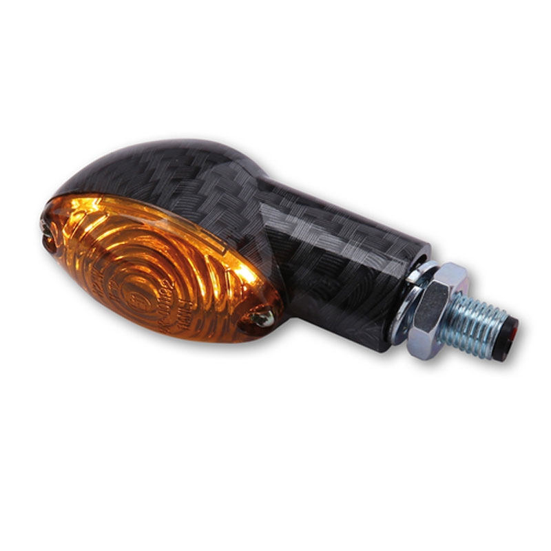 Motorfiets richtingaanwijzers Highsider Smart Cateye Mini smoke-black