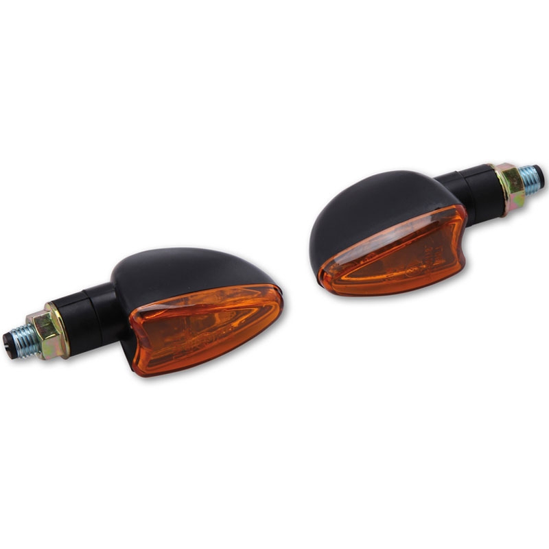 Highsider Smart Arrow Mini motorfiets richtingaanwijzers zwart-oranje