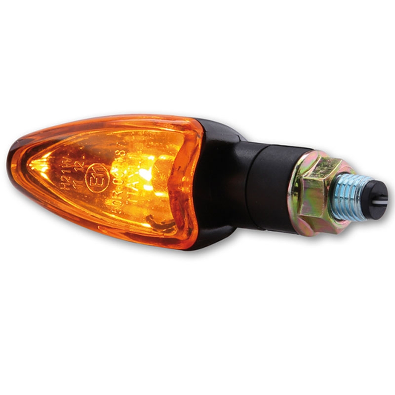 Highsider Smart Arrow Mini motorfiets richtingaanwijzers zwart-oranje
