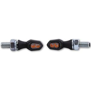 Motorfiets richtingaanwijzers Highsider Smart Crumb LED zwart-smoke