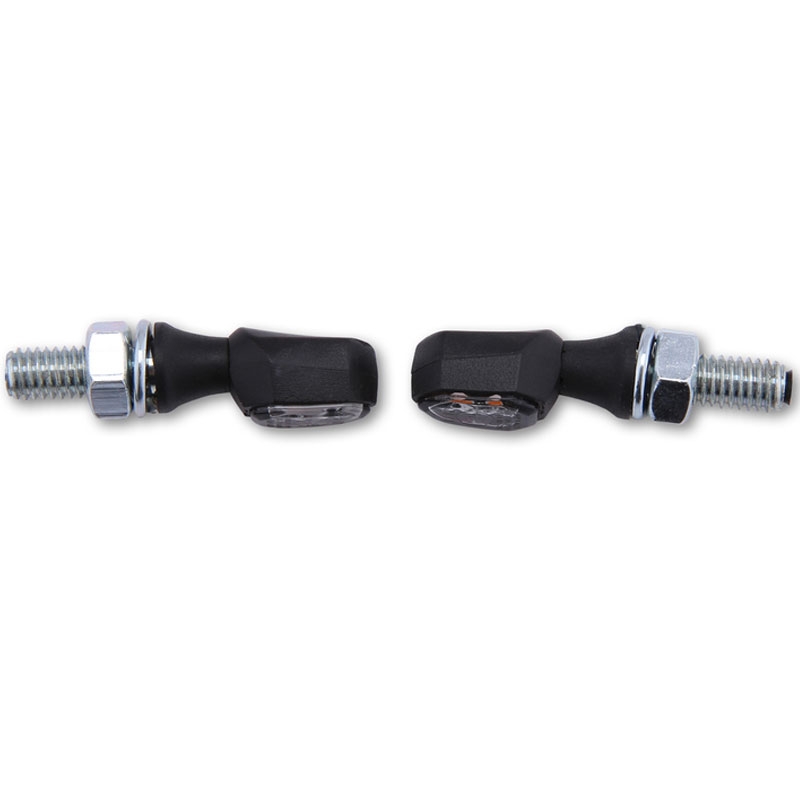 Motorfiets richtingaanwijzers Highsider Smart Crumb LED zwart-smoke