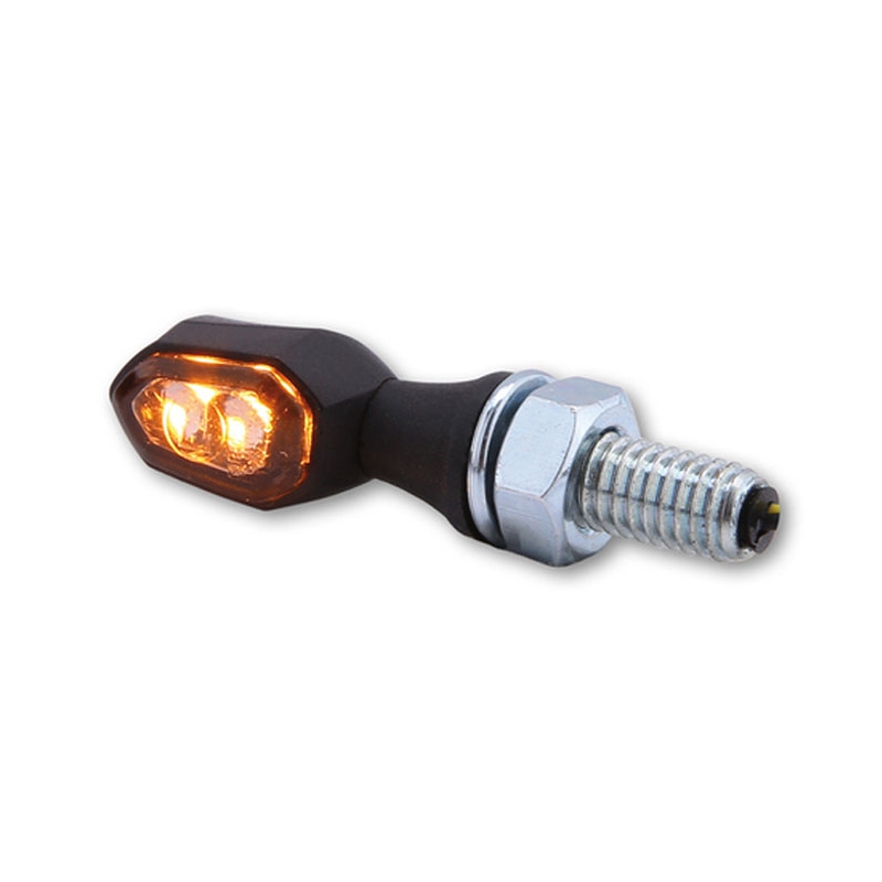 Motorfiets richtingaanwijzers Highsider Smart Crumb LED zwart-smoke