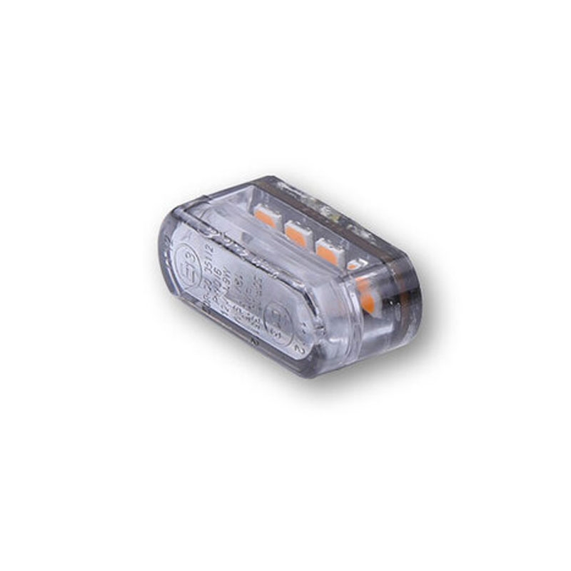 Motorfietsknipperlichten Highsider Smart Module 1 Pro LED rookgrijs