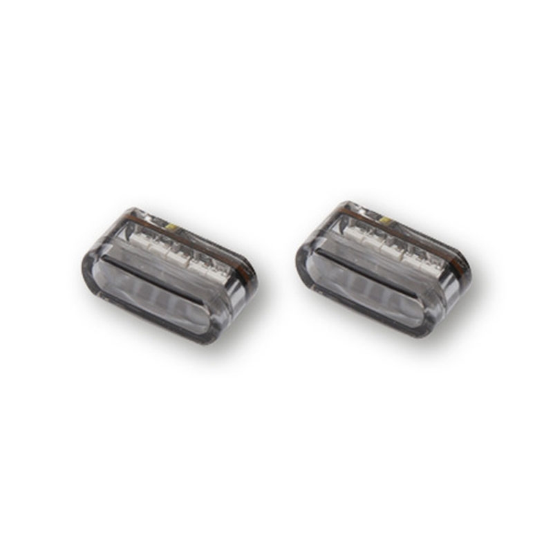 Motorfietsknipperlichten Highsider Smart Module 1 LED rookgrijs