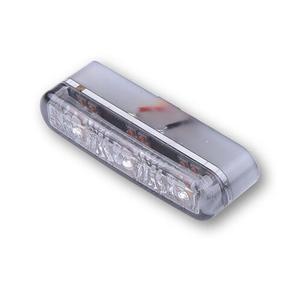 Motorfiets richtingaanwijzers Highsider Smart Shorty 2 Pro Module 3in1 rookgrijs