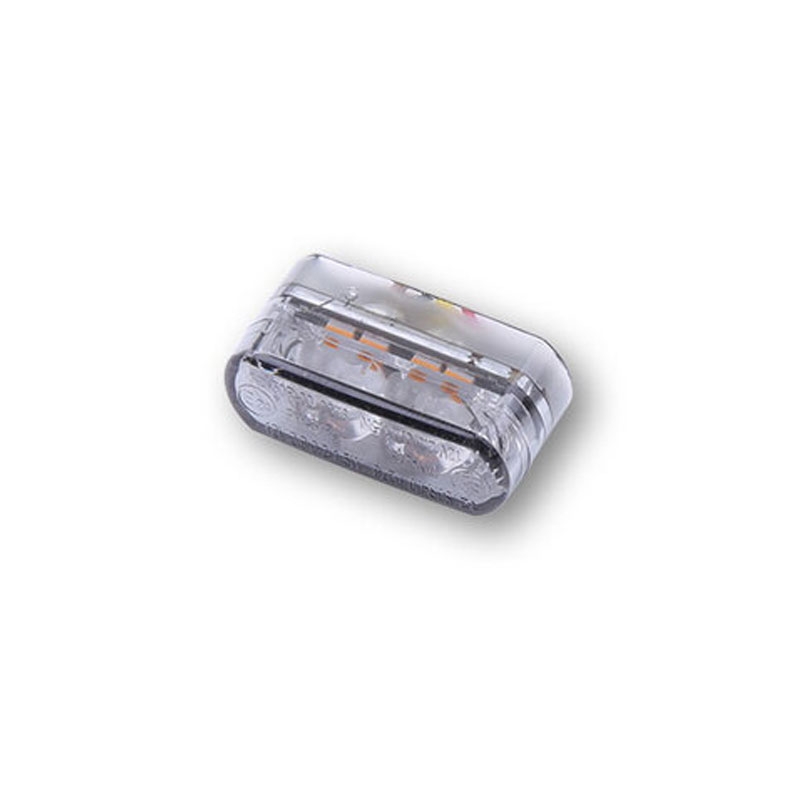 Motorfietsknipperlichten Highsider Smart Module 1 Pro LED 3in1 rookgrijs
